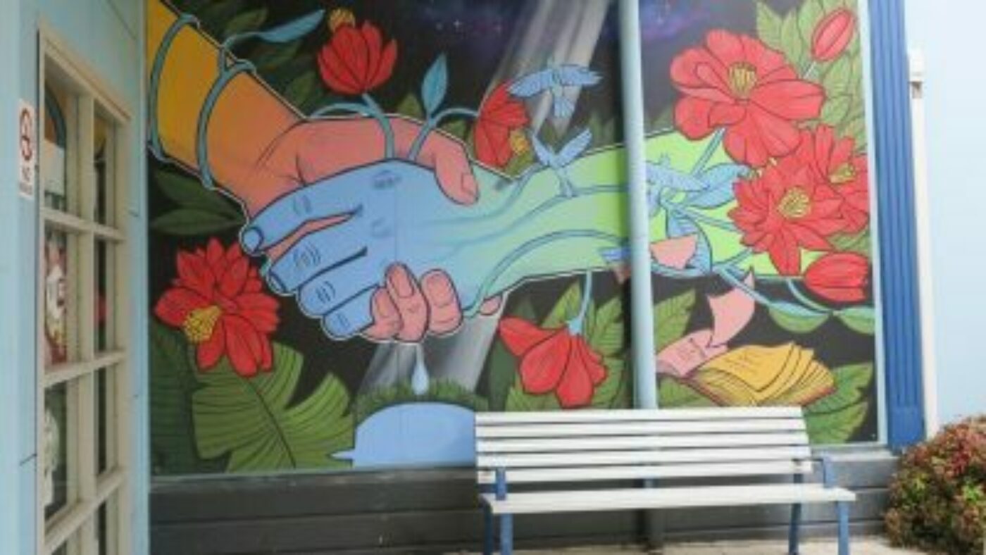 Community Mural at Deer Park Library